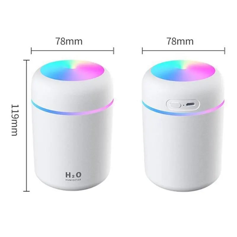 USB Portable Electric Air Humidifier Aroma Oil Diffuser