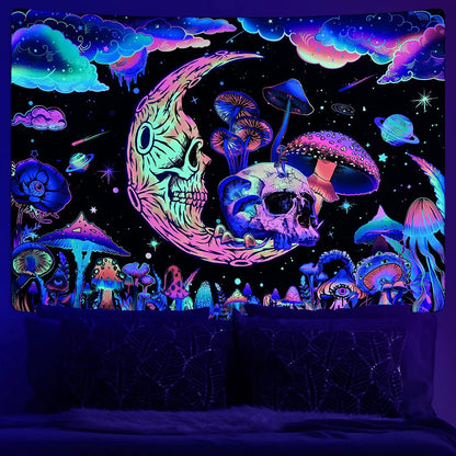 Van Gogh Trippy Psychedelic Cloth Tapestries Decor