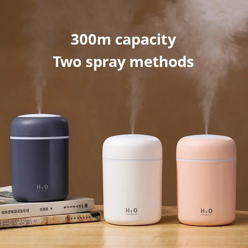 USB Portable Electric Air Humidifier Aroma Oil Diffuser