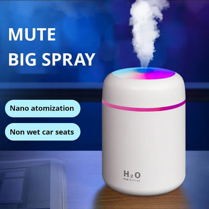 USB Portable Electric Air Humidifier Aroma Oil Diffuser