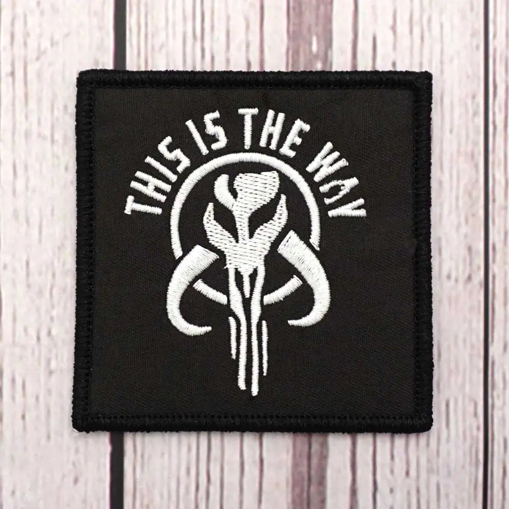 This Is The Way Mandalorian Inspired Decal  Patches