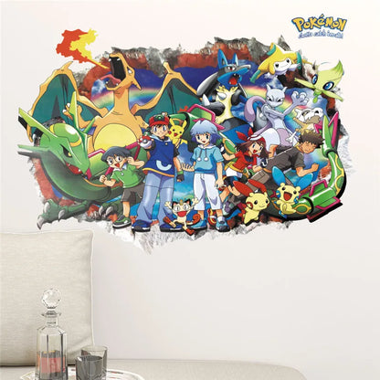 Pokémon Wall Sticker Wall Decoration